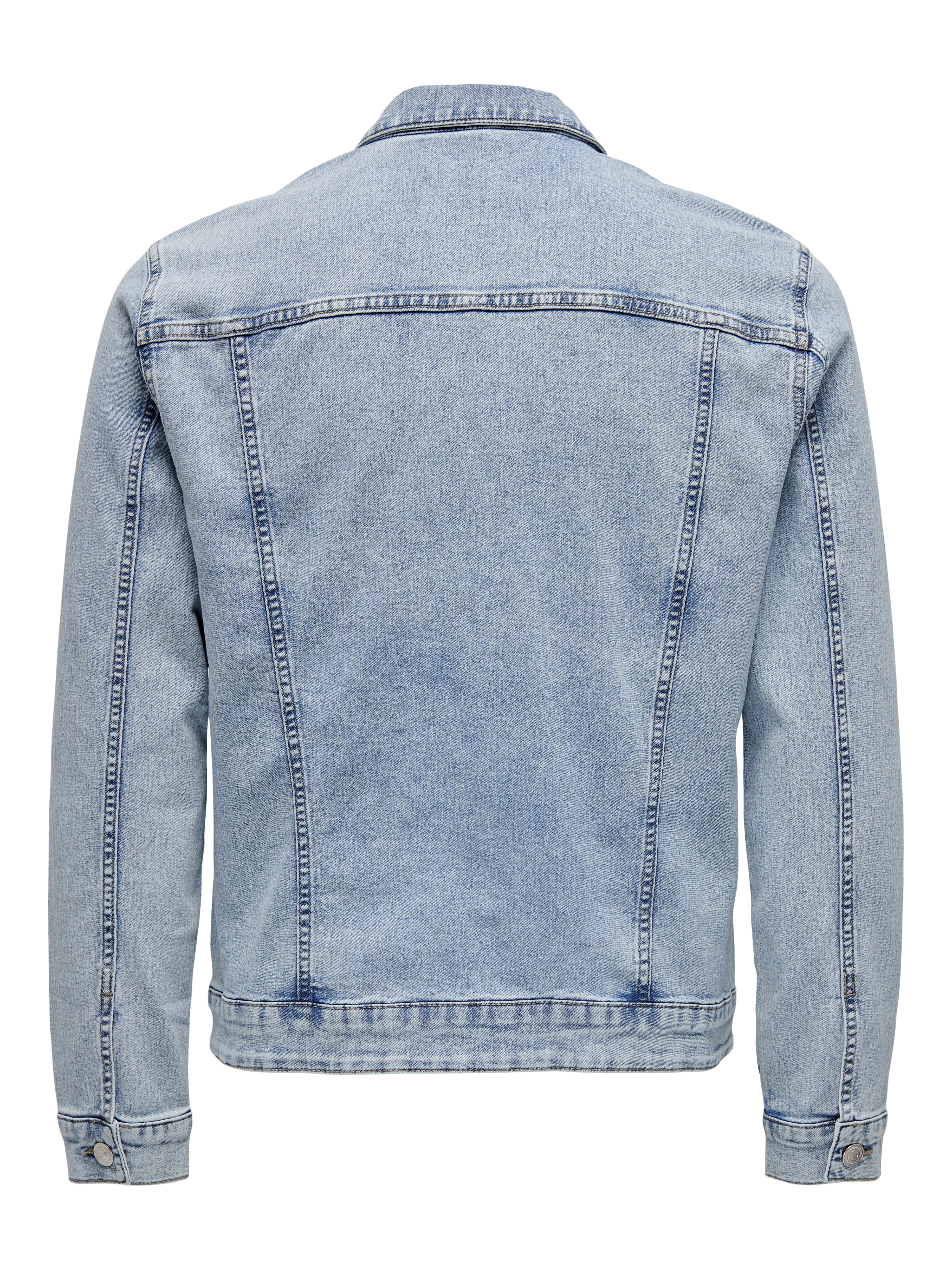 Only and sons jean jacket best sale