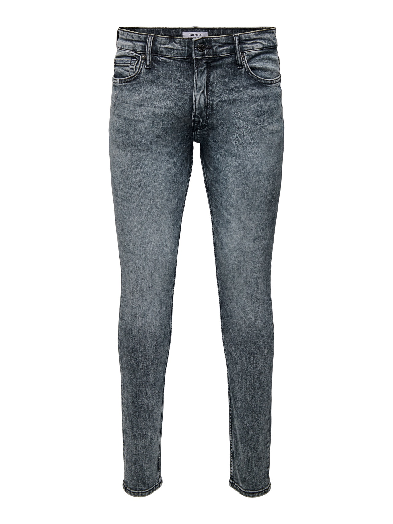 ONLY & SONS Jeans Skinny Fit Taille moyenne -Blue Black Denim - 22024412