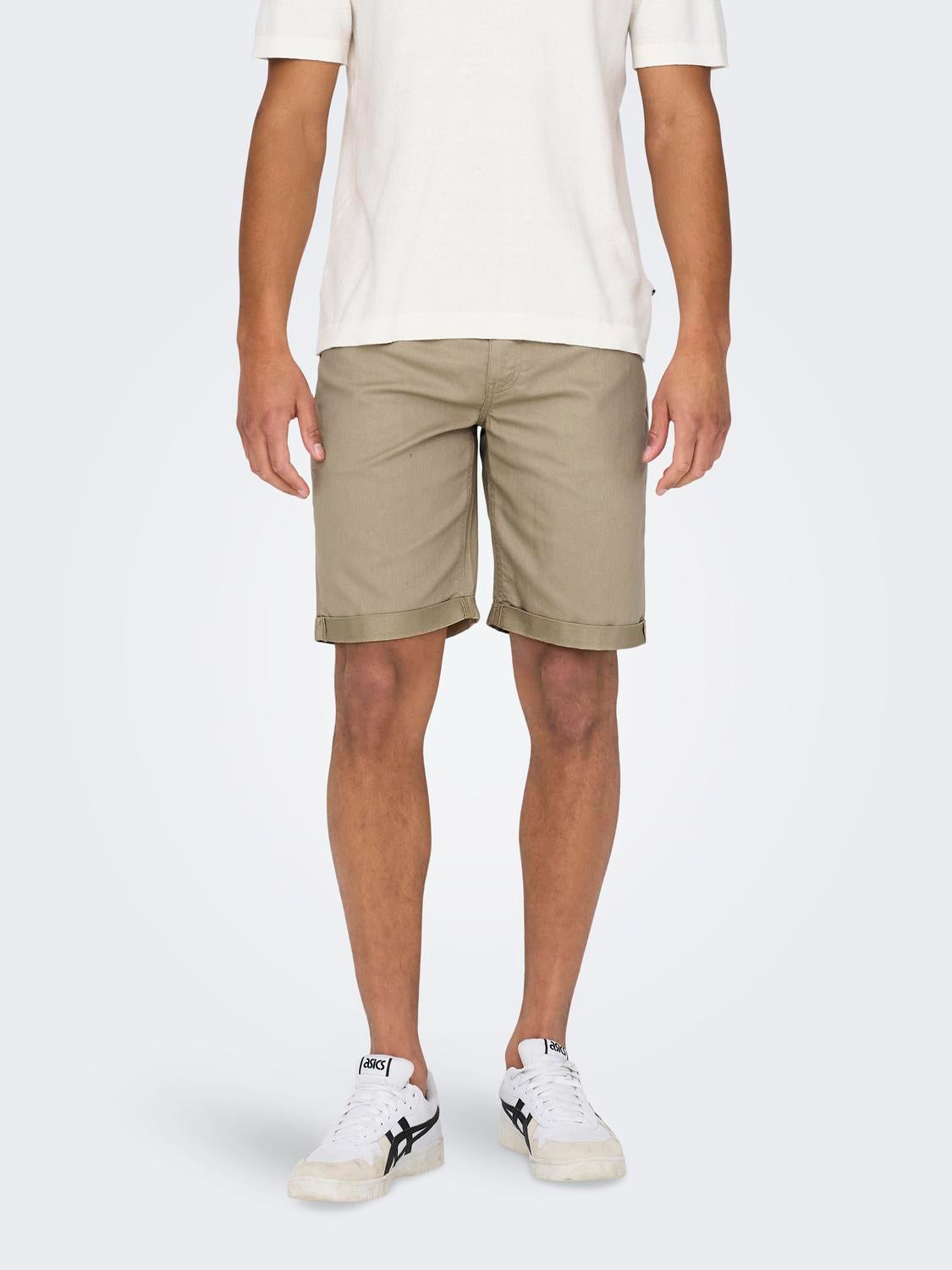 Only and sons chino deals shorts