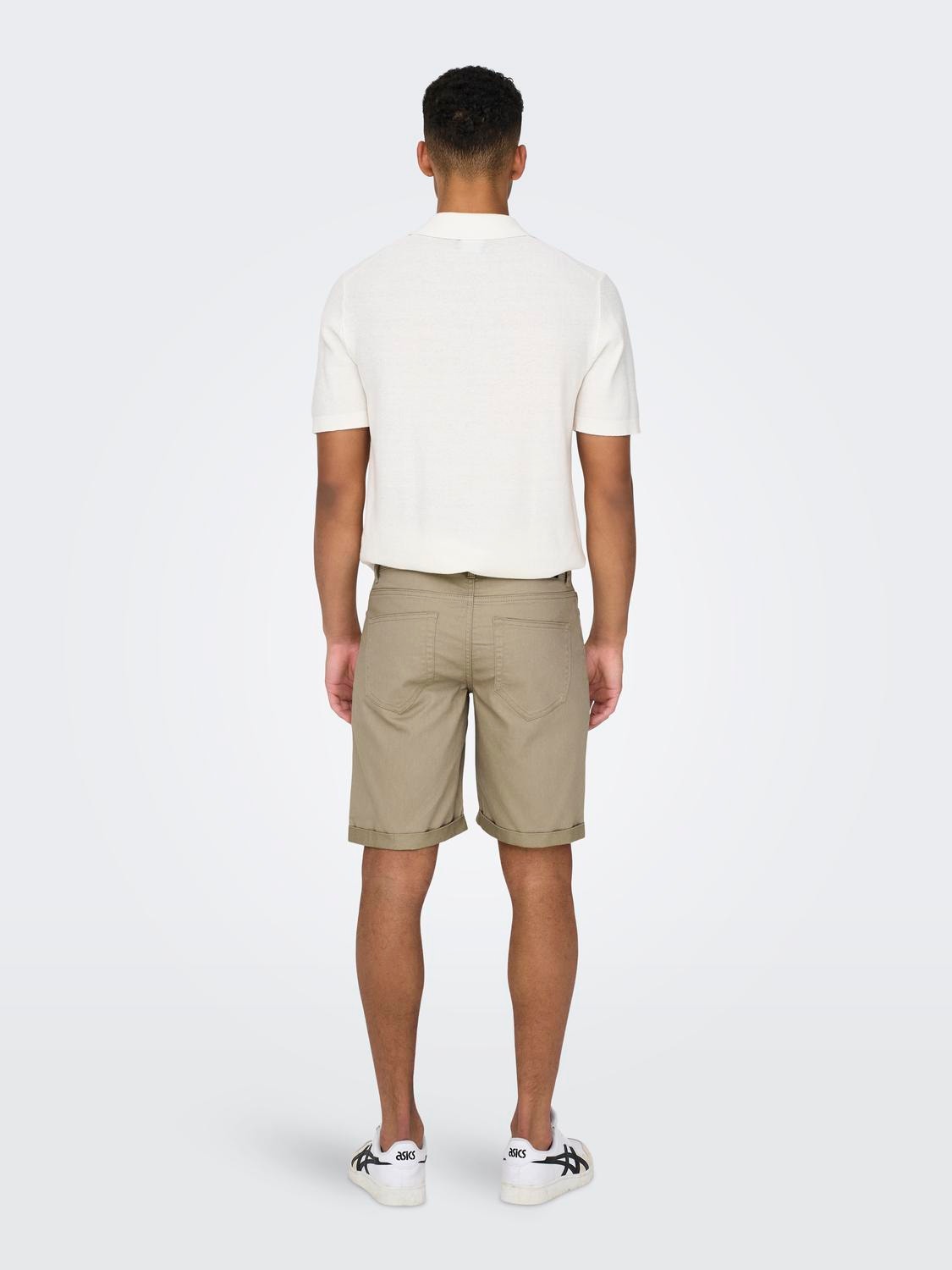 ONLY & SONS Regular Fit Shorts -Chinchilla - 22024451