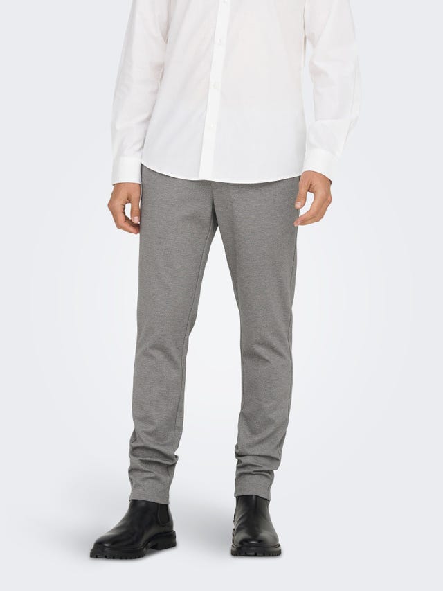 ONLY & SONS Slim Tapered Fit Trousers - 22024455