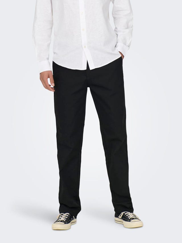 ONLY & SONS Løstsiddende chinos - 22024468