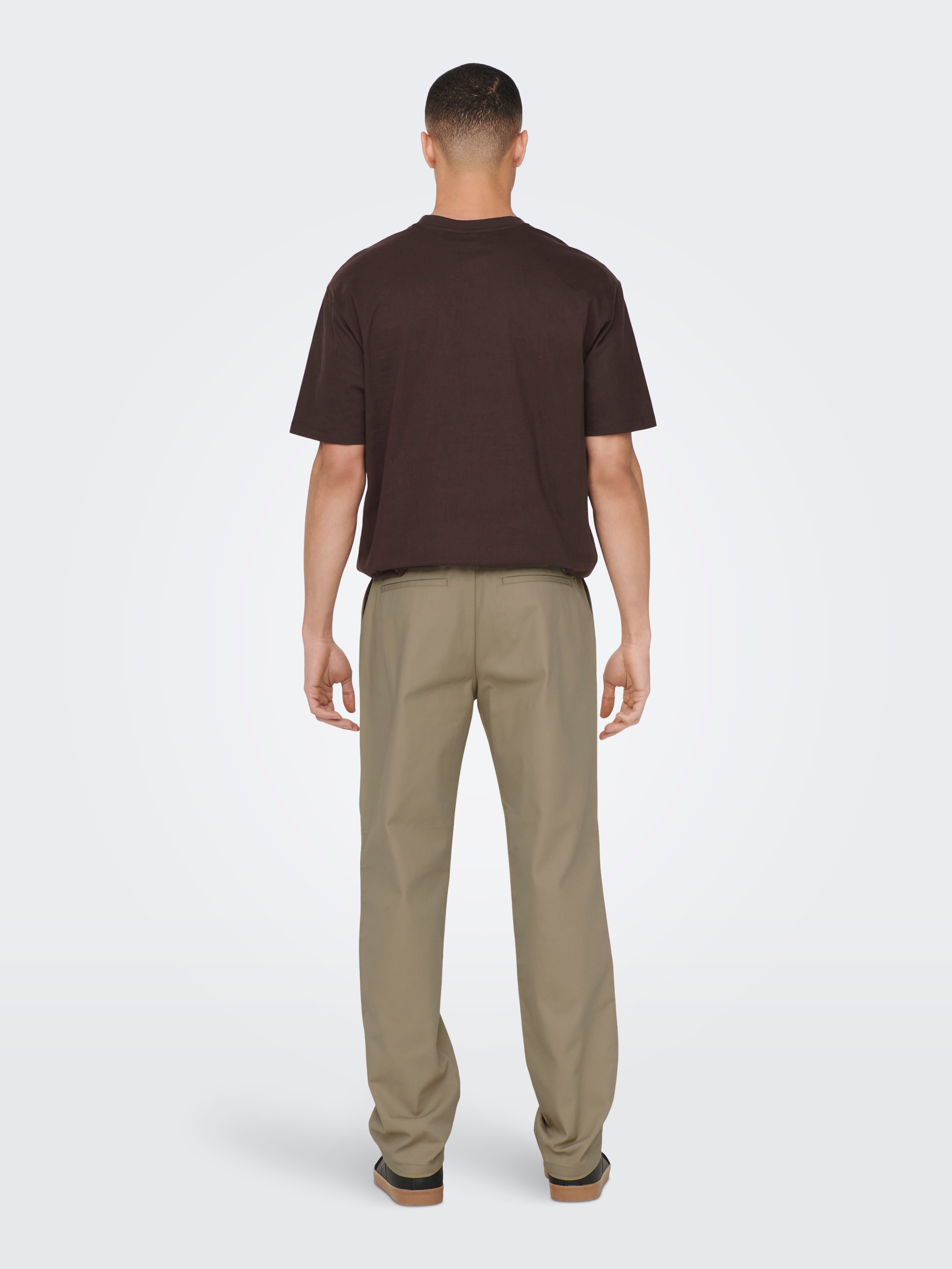 Loose fit chinos