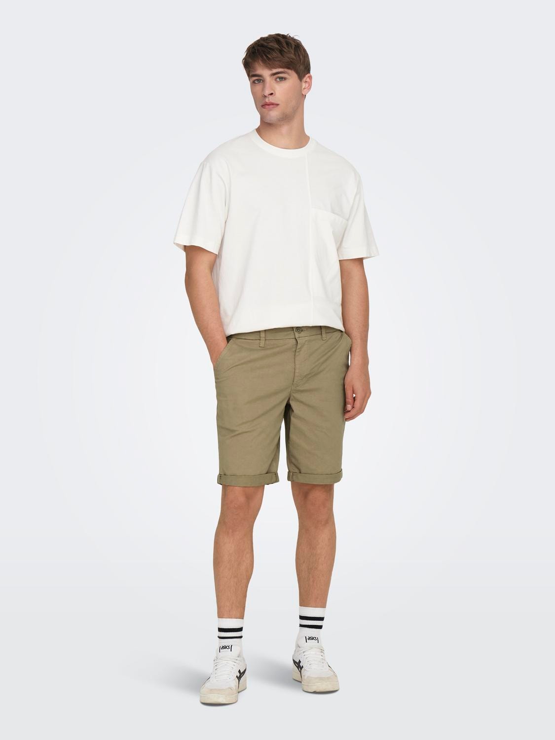 ONLY & SONS Shorts Regular Fit -Chinchilla - 22024481