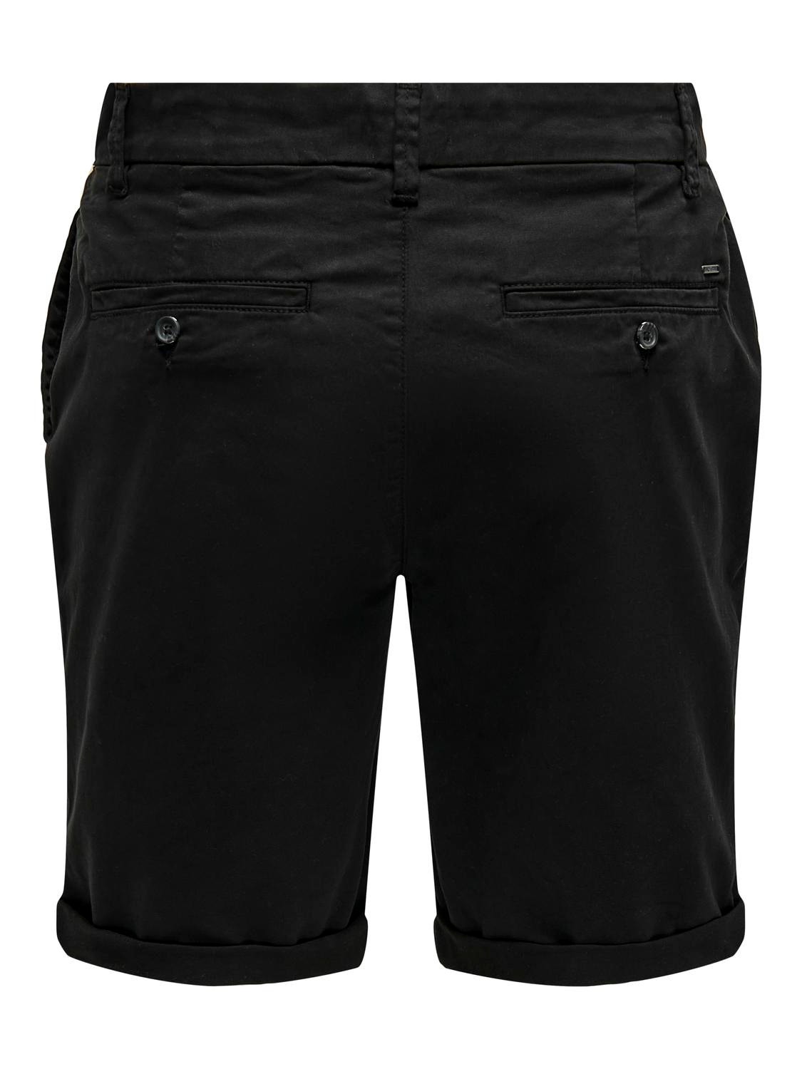 ONLY & SONS Shorts Corte regular -Black - 22024481