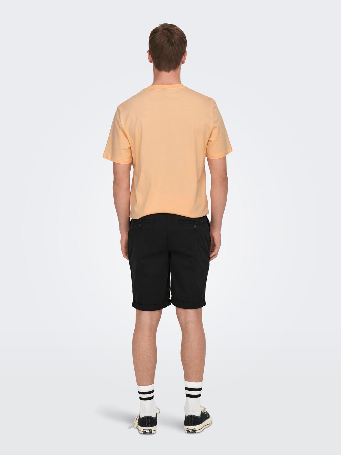 ONLY & SONS Regular Fit Shorts -Black - 22024481