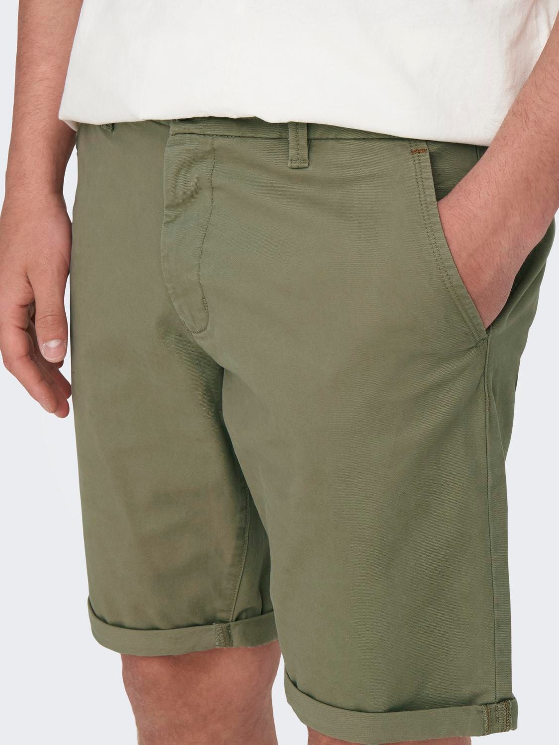 ONLY & SONS Normal passform Shorts -Mermaid - 22024481