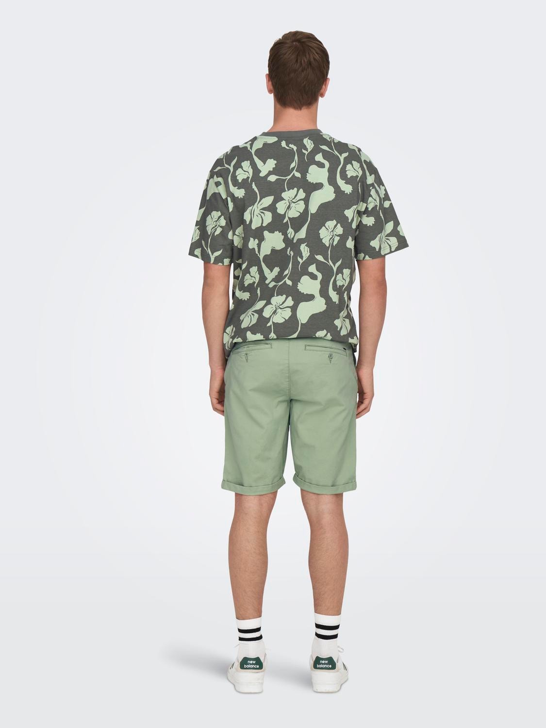 ONLY & SONS Normal passform Shorts -Swamp - 22024481