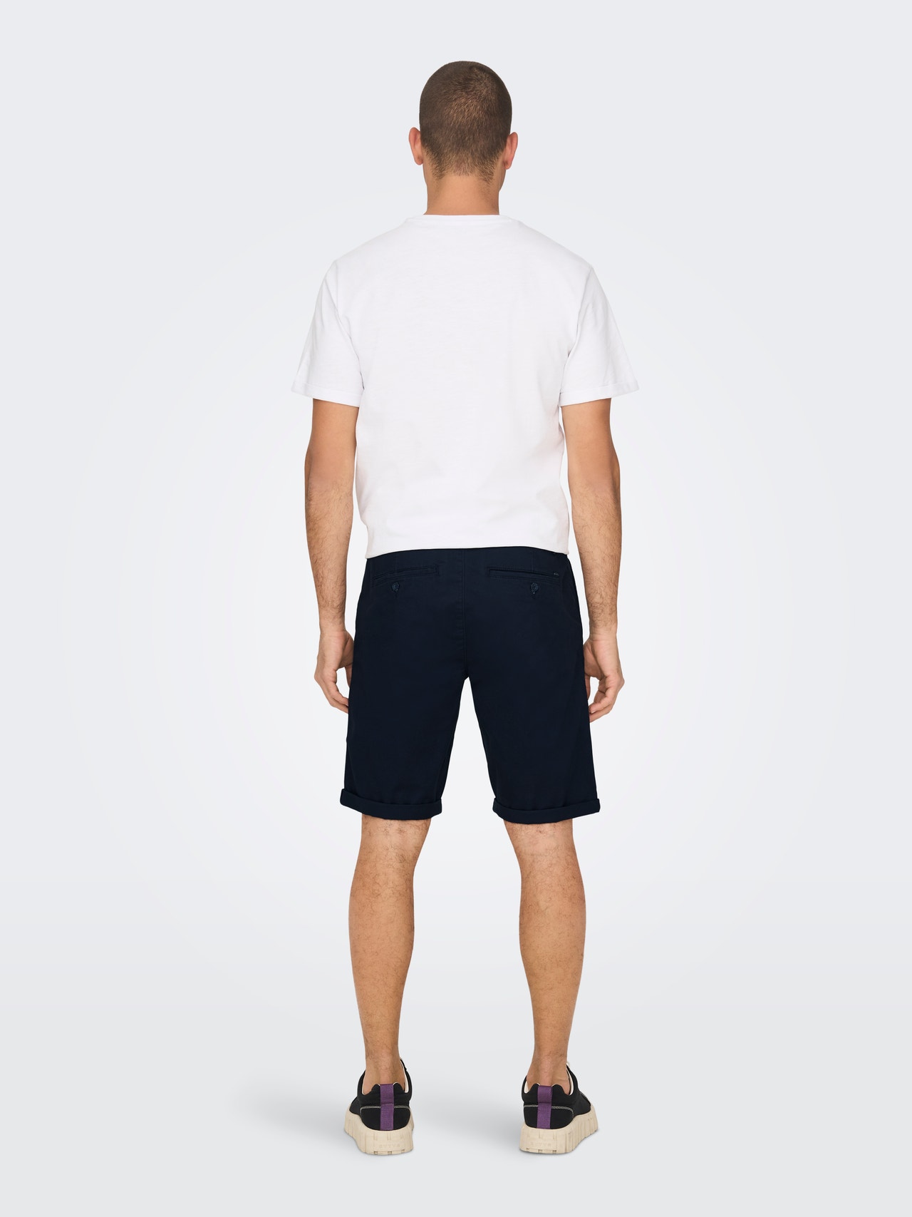 ONLY & SONS Normal passform Shorts -Dark Navy - 22024481