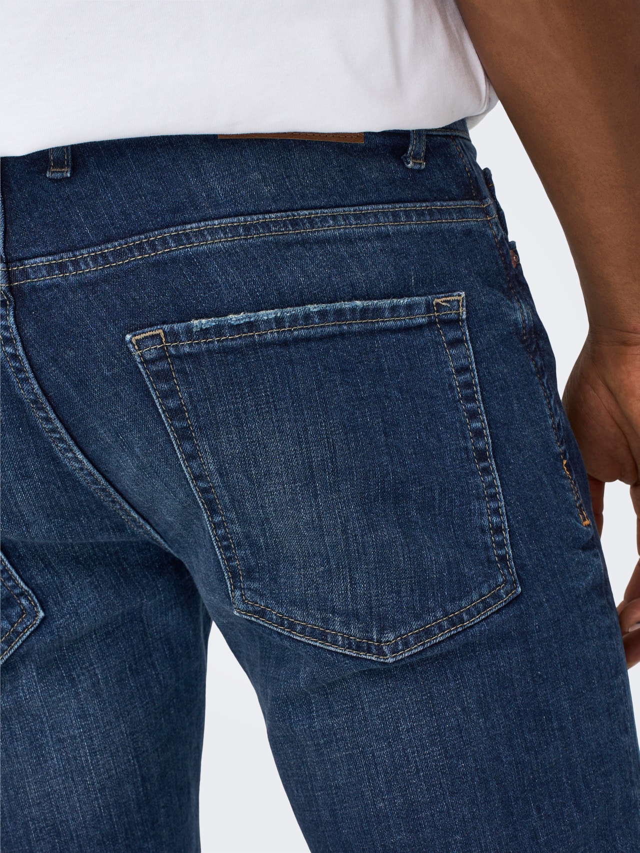 ONLY & SONS Jeans Slim Fit -Dark Blue Denim - 22024514
