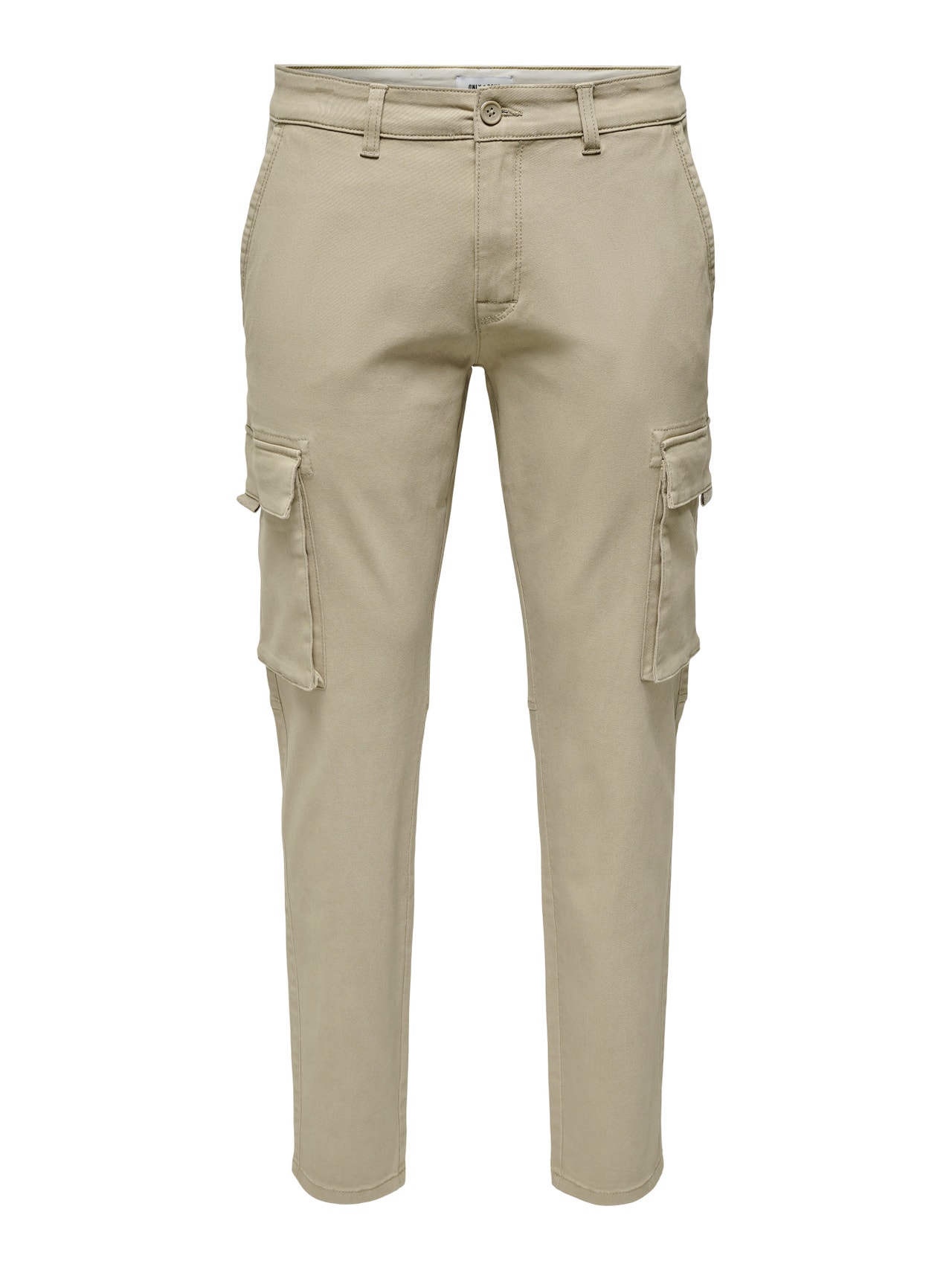 ONLY & SONS Cargo trousers -Chinchilla - 22024563