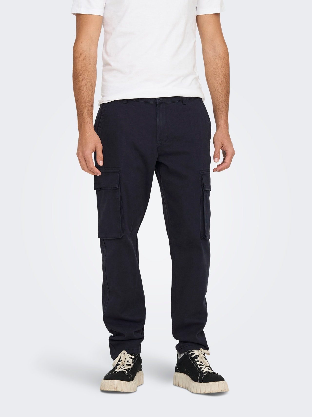 ONLY & SONS Cargo trousers -Dark Navy - 22024563