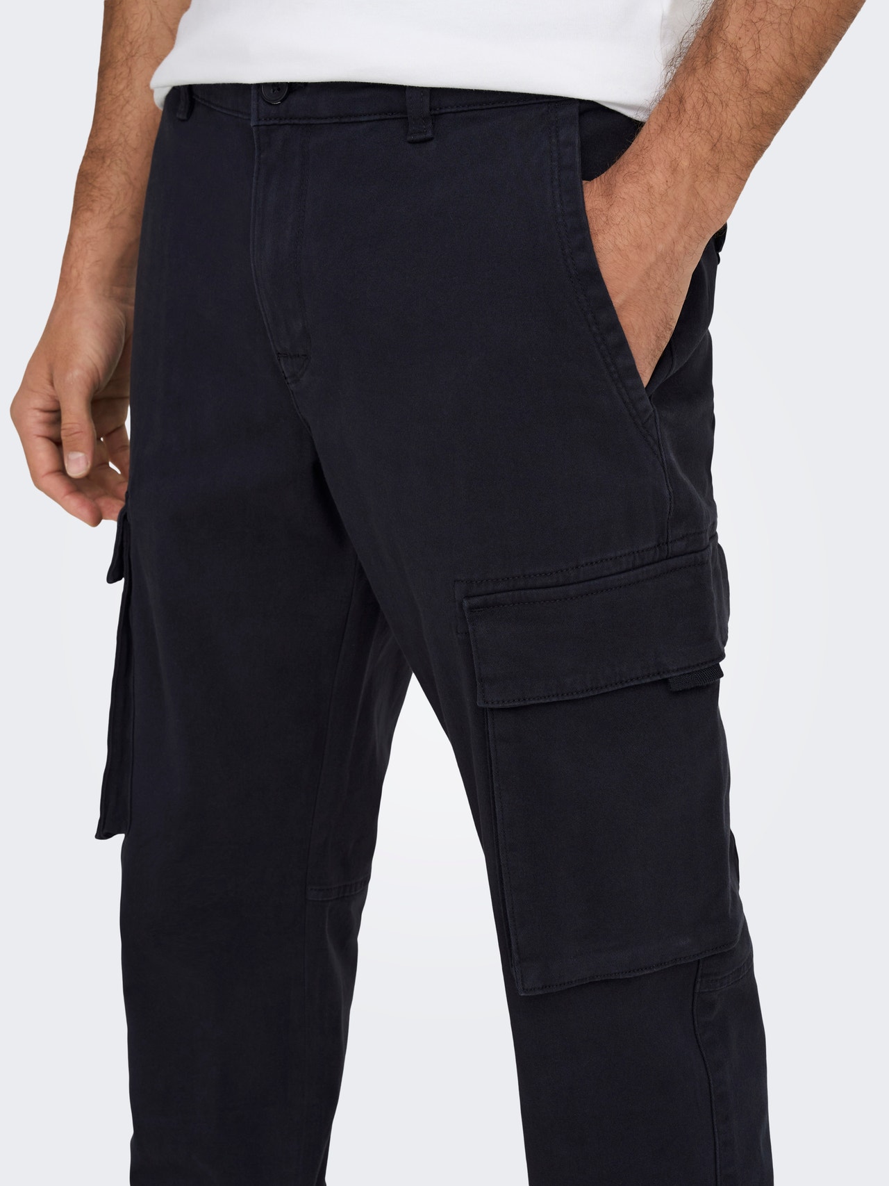 ONLY & SONS Cargo trousers -Dark Navy - 22024563