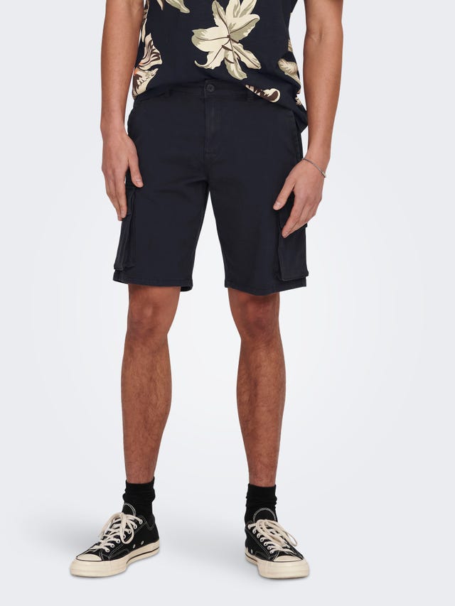 ONLY & SONS Normal geschnitten Mid Rise Shorts - 22024564
