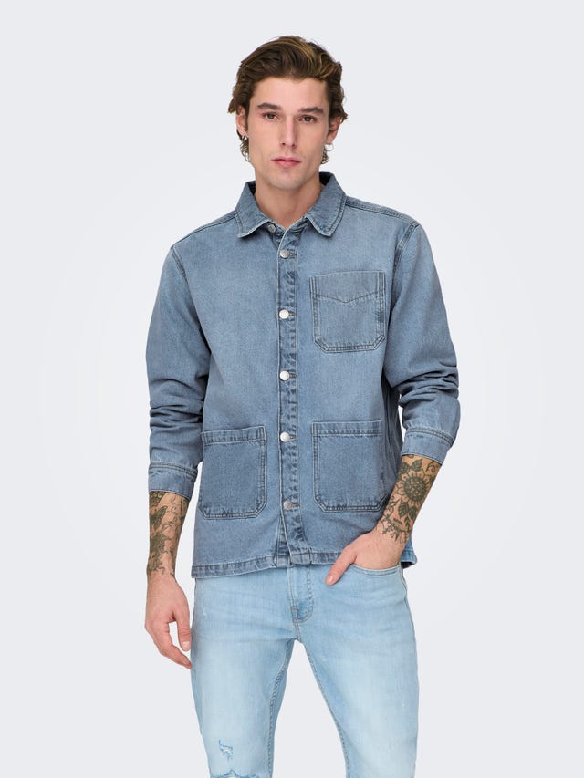 ONLY & SONS Vestes Col rond - 22024619