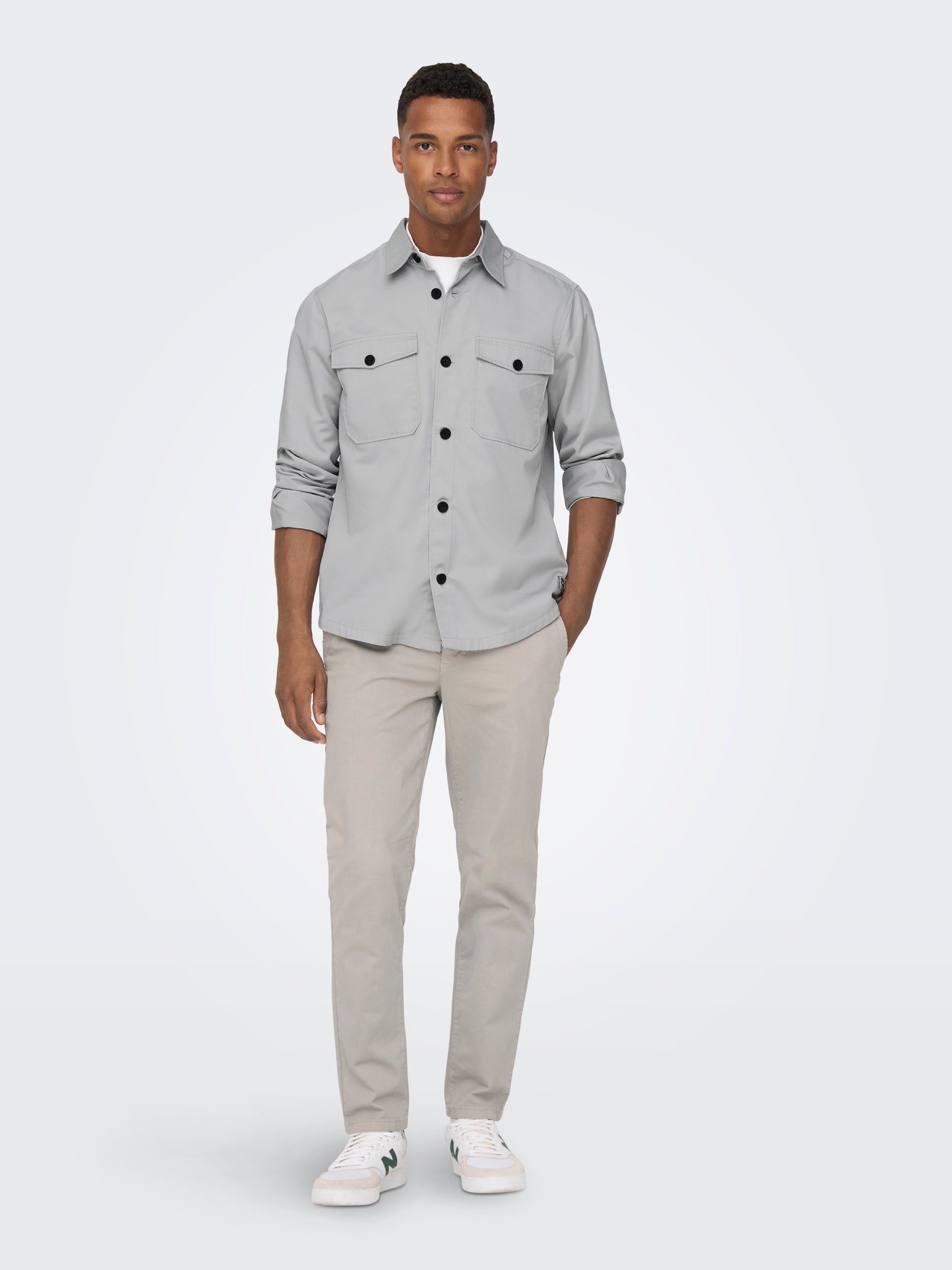 ONLY & SONS Loose Fit Shirt -Moonstruck - 22024696