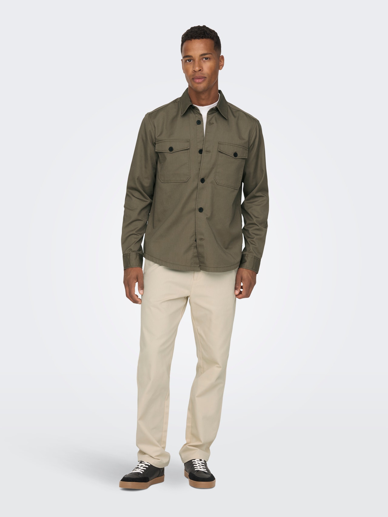 ONLY & SONS Loose fit Overhemd kraag Overhemd -Cub - 22024696