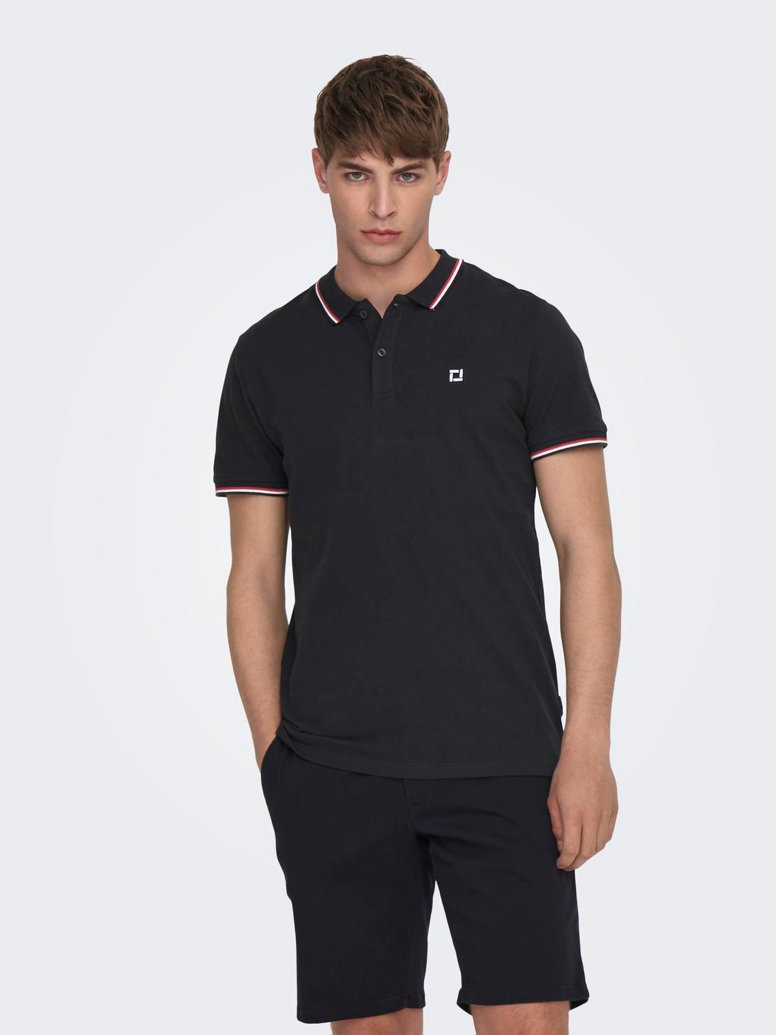 ONLY & SONS Polos Regular Fit Polo -Dark Navy - 22024827