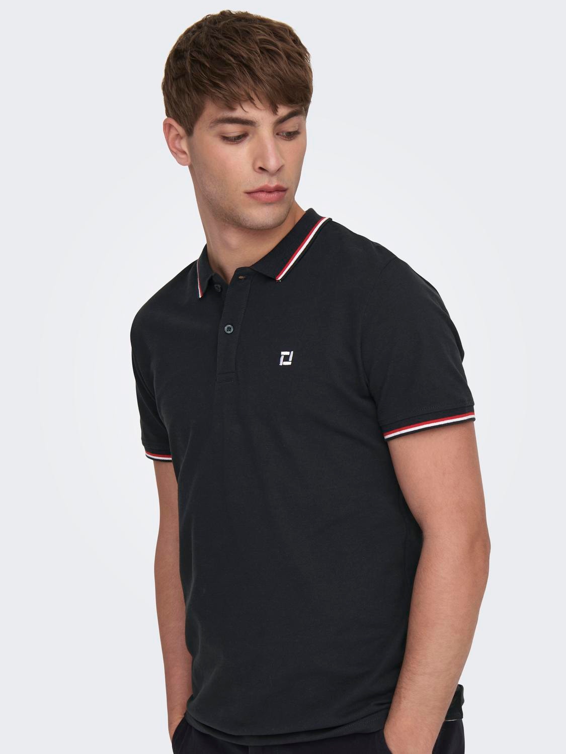 ONLY & SONS Polos Regular Fit Polo -Dark Navy - 22024827