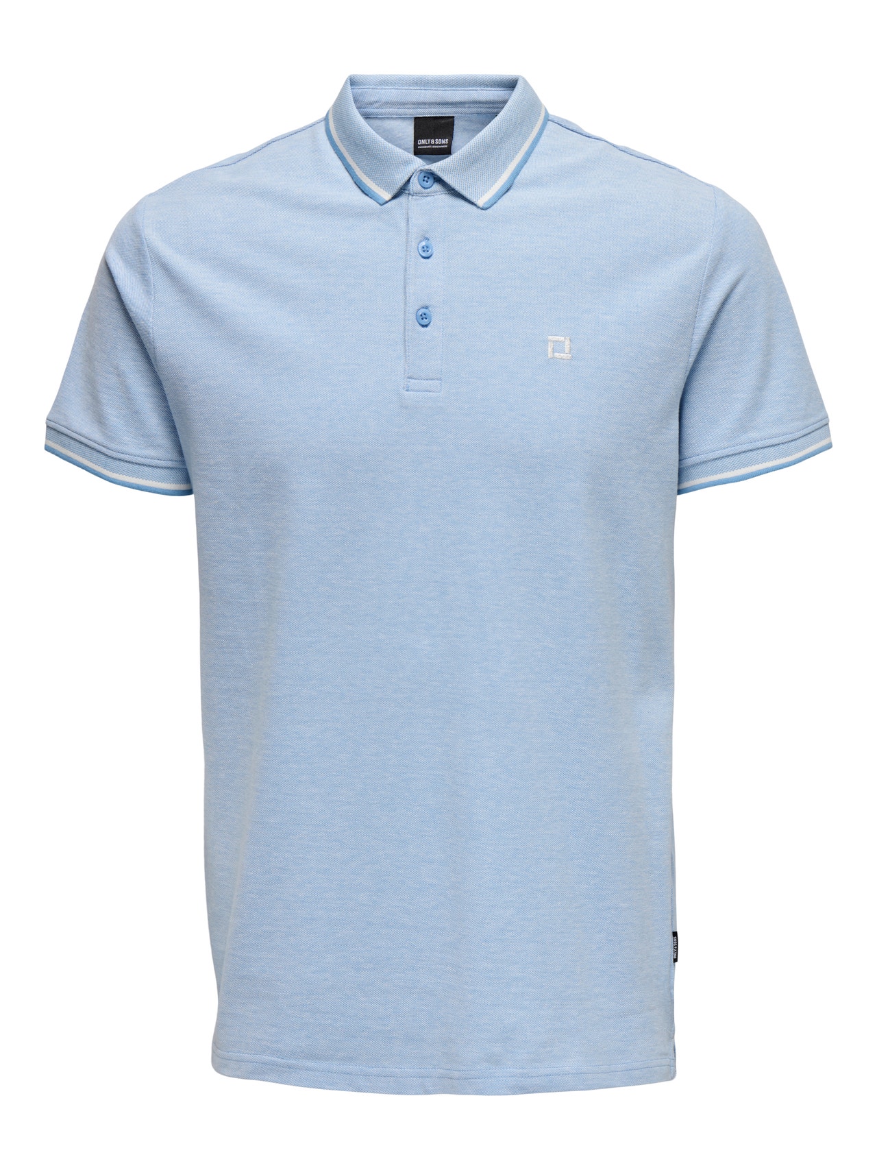 ONLY & SONS Polo t-shirt -Marina - 22024827