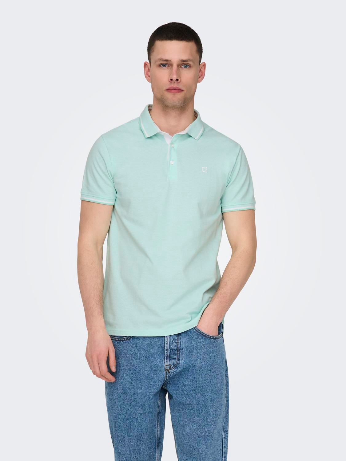 ONLY & SONS Polos Corte regular Polo -Yucca - 22024827