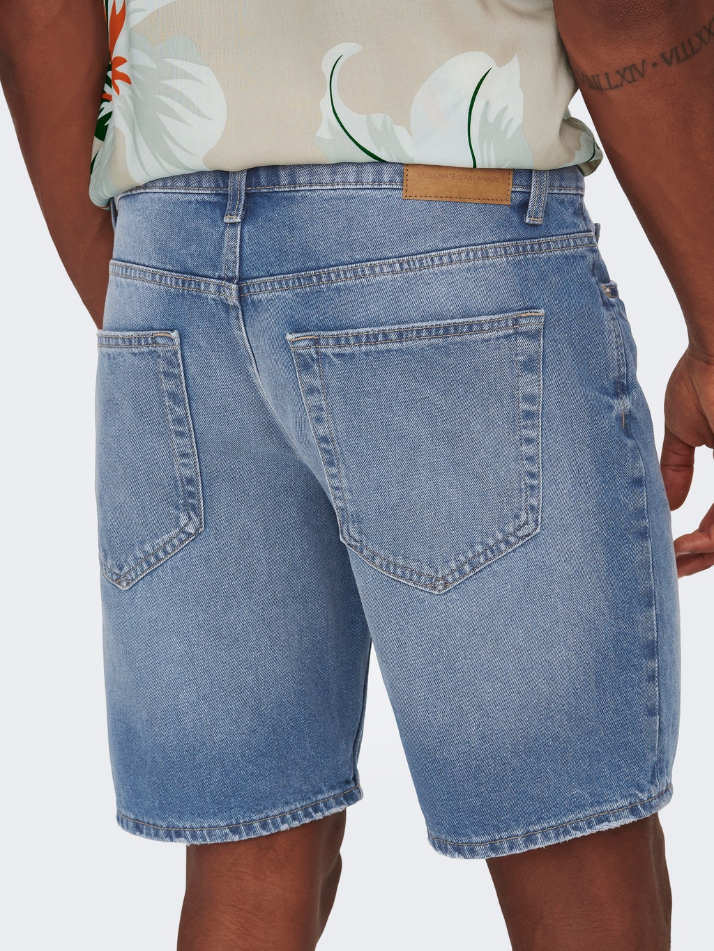 Loose Fit Shorts | Medium Blue | ONLY & SONS®
