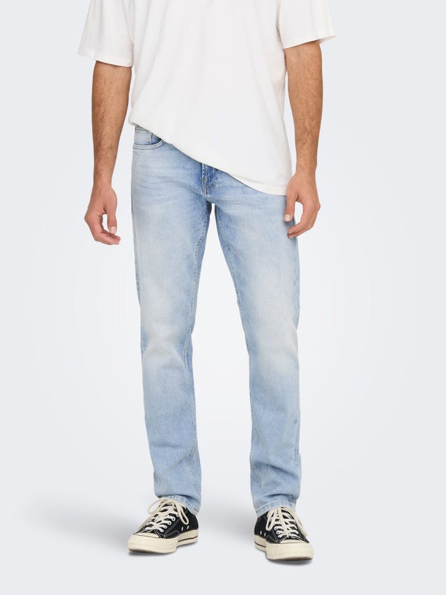 ONLY & SONS ONSWEFT REG. LIGHT BLUE 4873 JEANS NOOS - 22024873