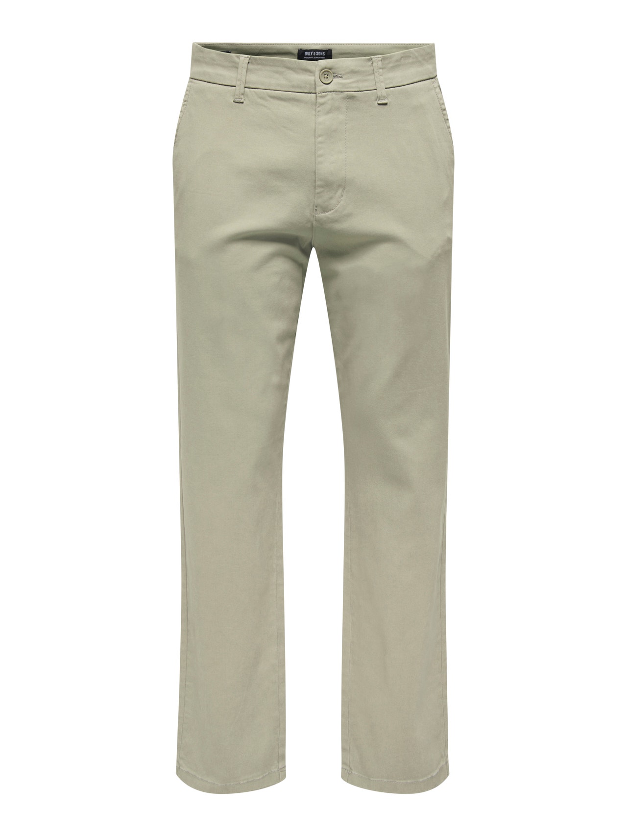 ONLY & SONS Loose Fit Mid rise Trousers -Vintage Khaki - 22024894