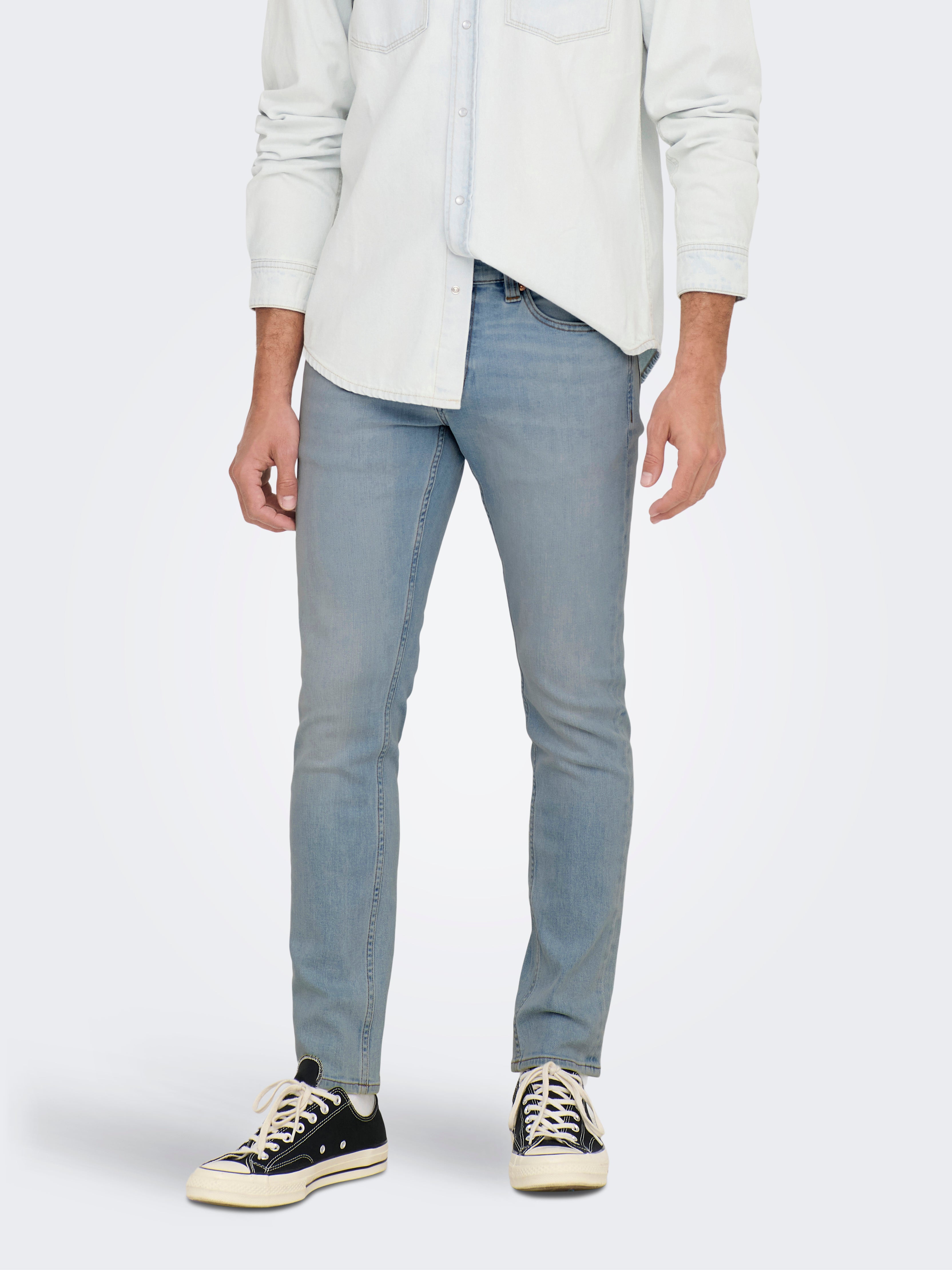 Only & sons store slim fit jeans