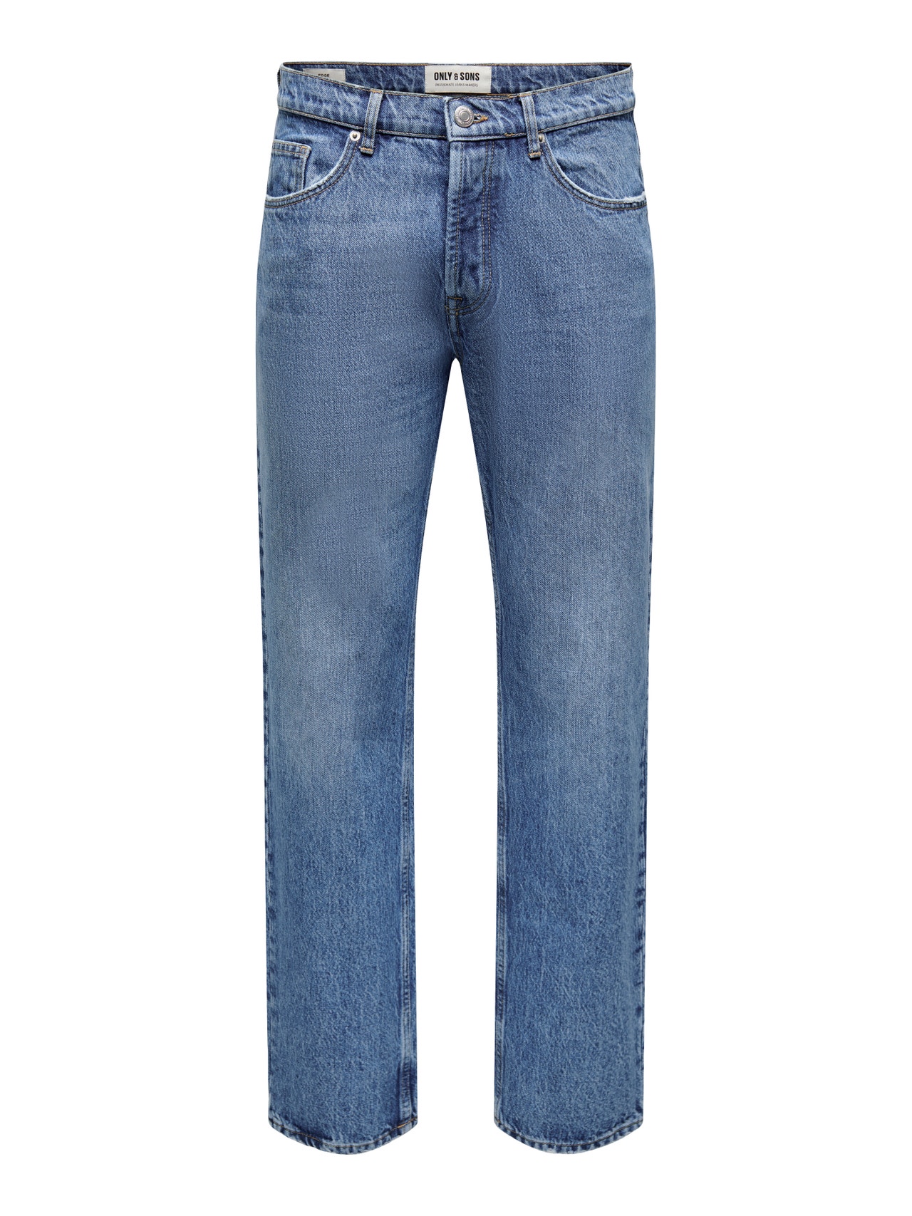 ONLY & SONS Jeans Straight Fit Taille moyenne -Medium Blue Denim - 22024939