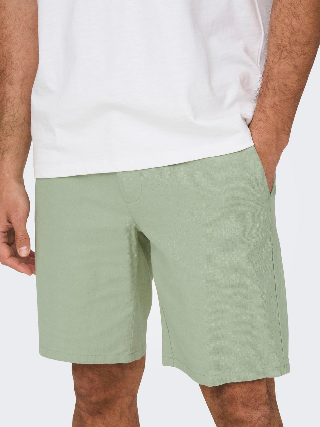 ONLY & SONS Regular fit Shorts -Moonstruck - 22024940