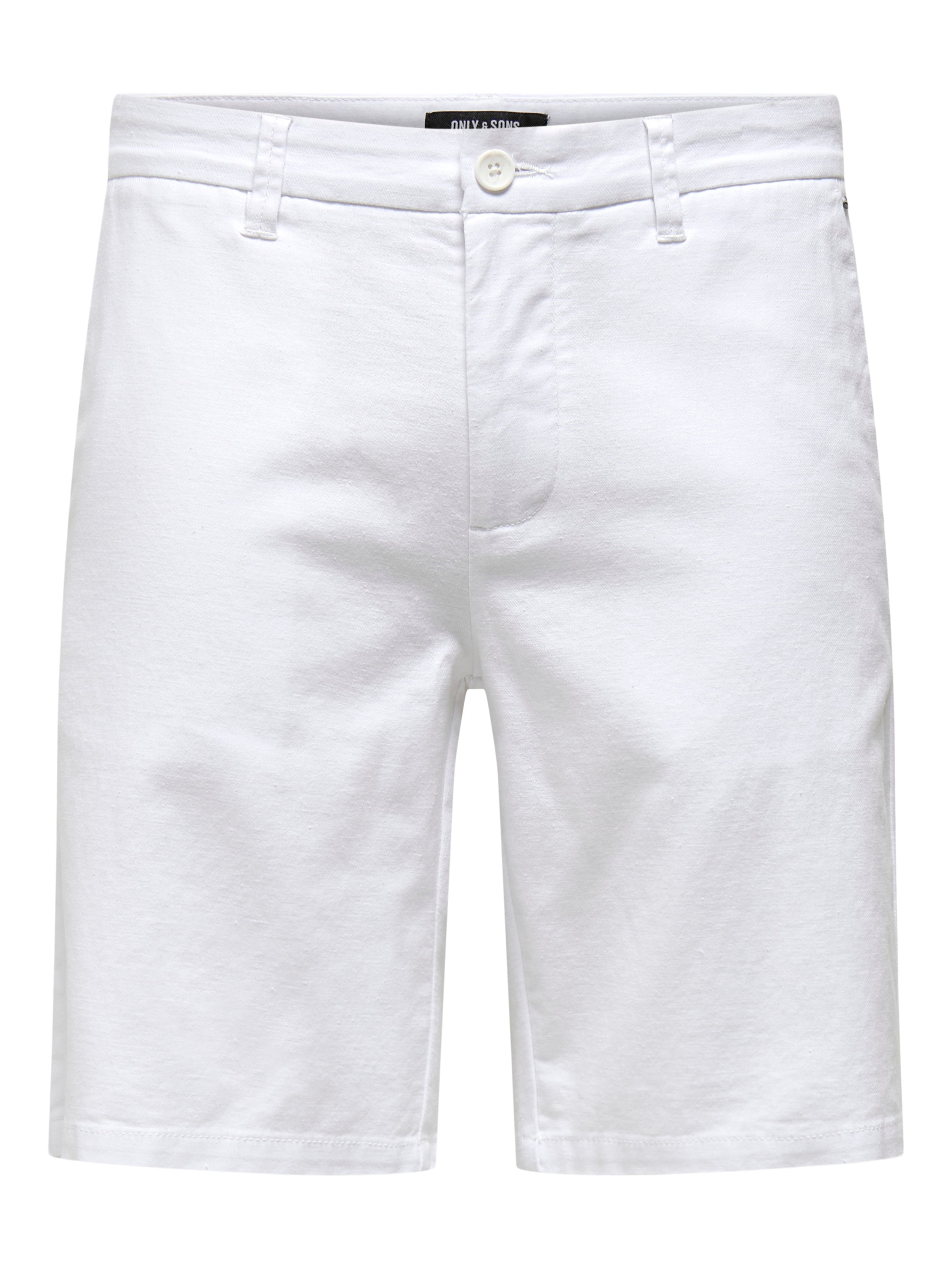 ONSMARK Regular Fit Shorts | White | ONLY & SONS®