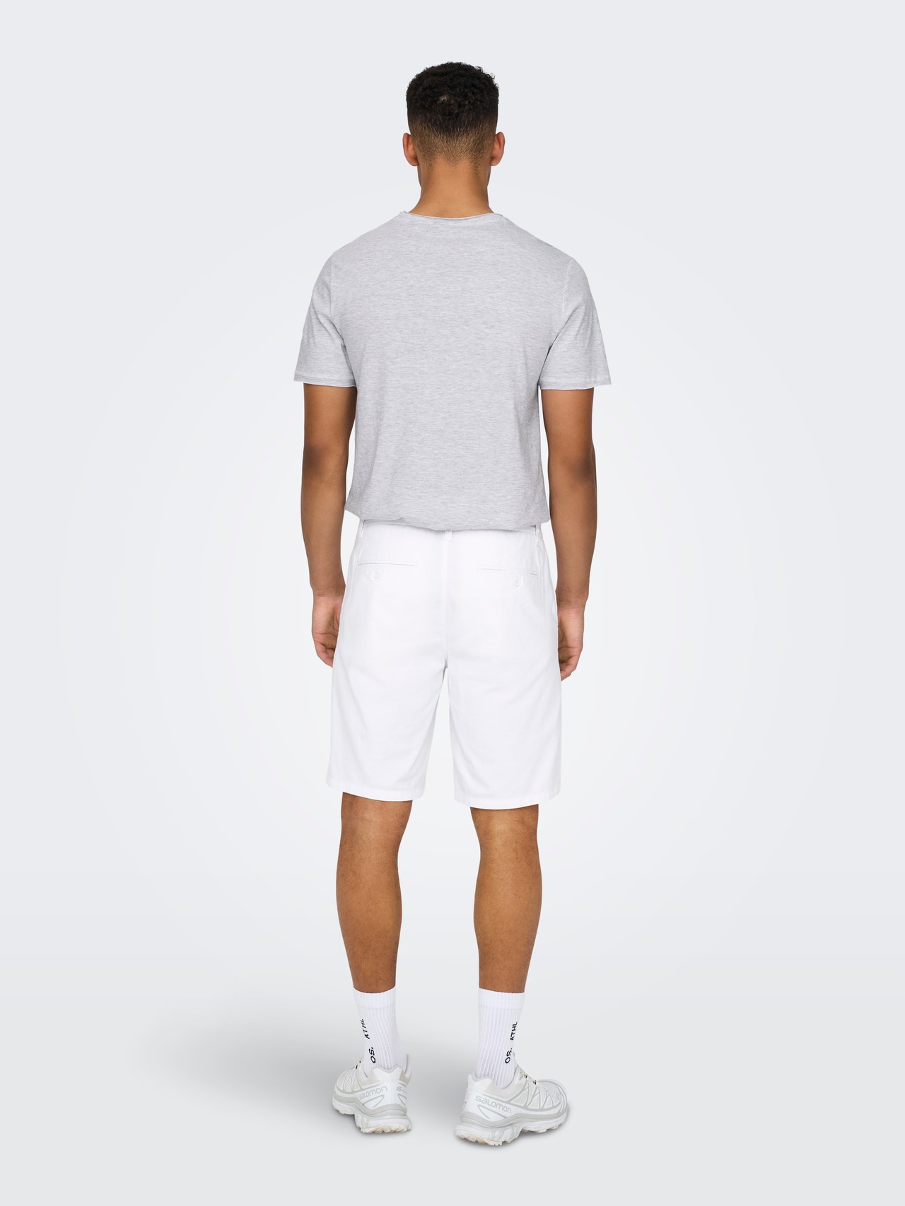 ONLY & SONS Normal passform Shorts -White - 22024940