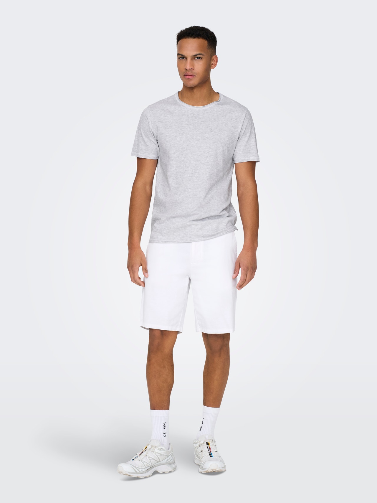 ONLY & SONS Regular fit Shorts -White - 22024940