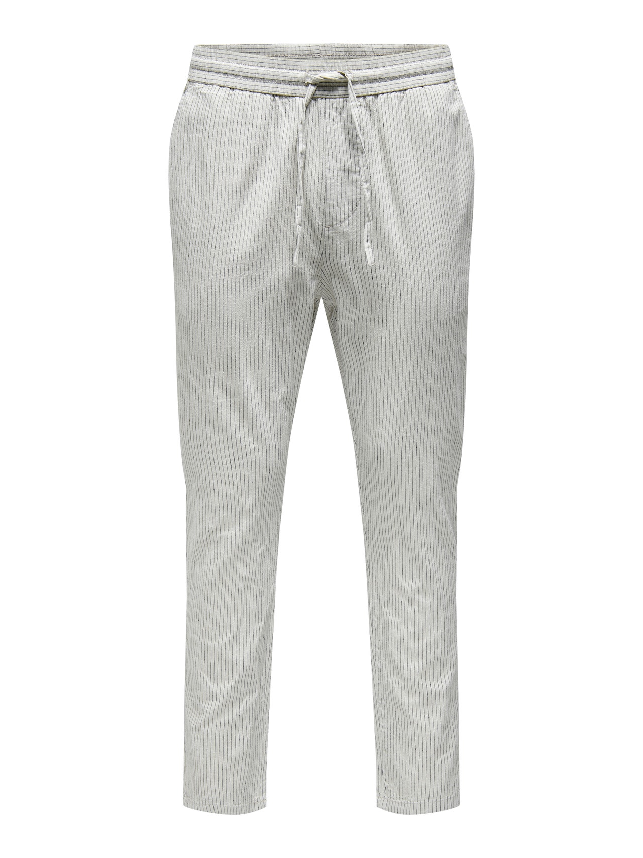 ONLY & SONS Pantalones Corte tapered Talle medio -Moonstruck - 22024949