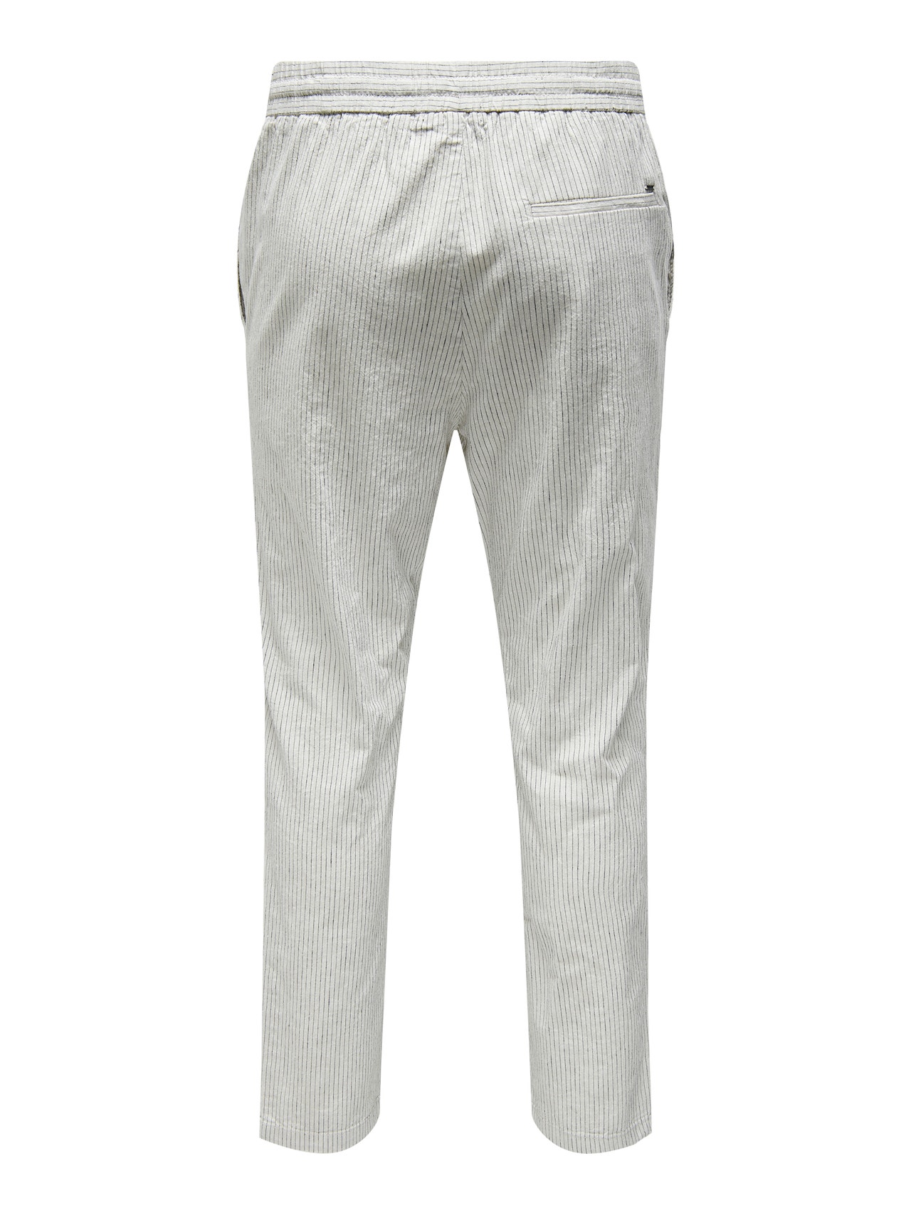 ONLY & SONS Pantalons Tapered Fit Taille moyenne -Moonstruck - 22024949