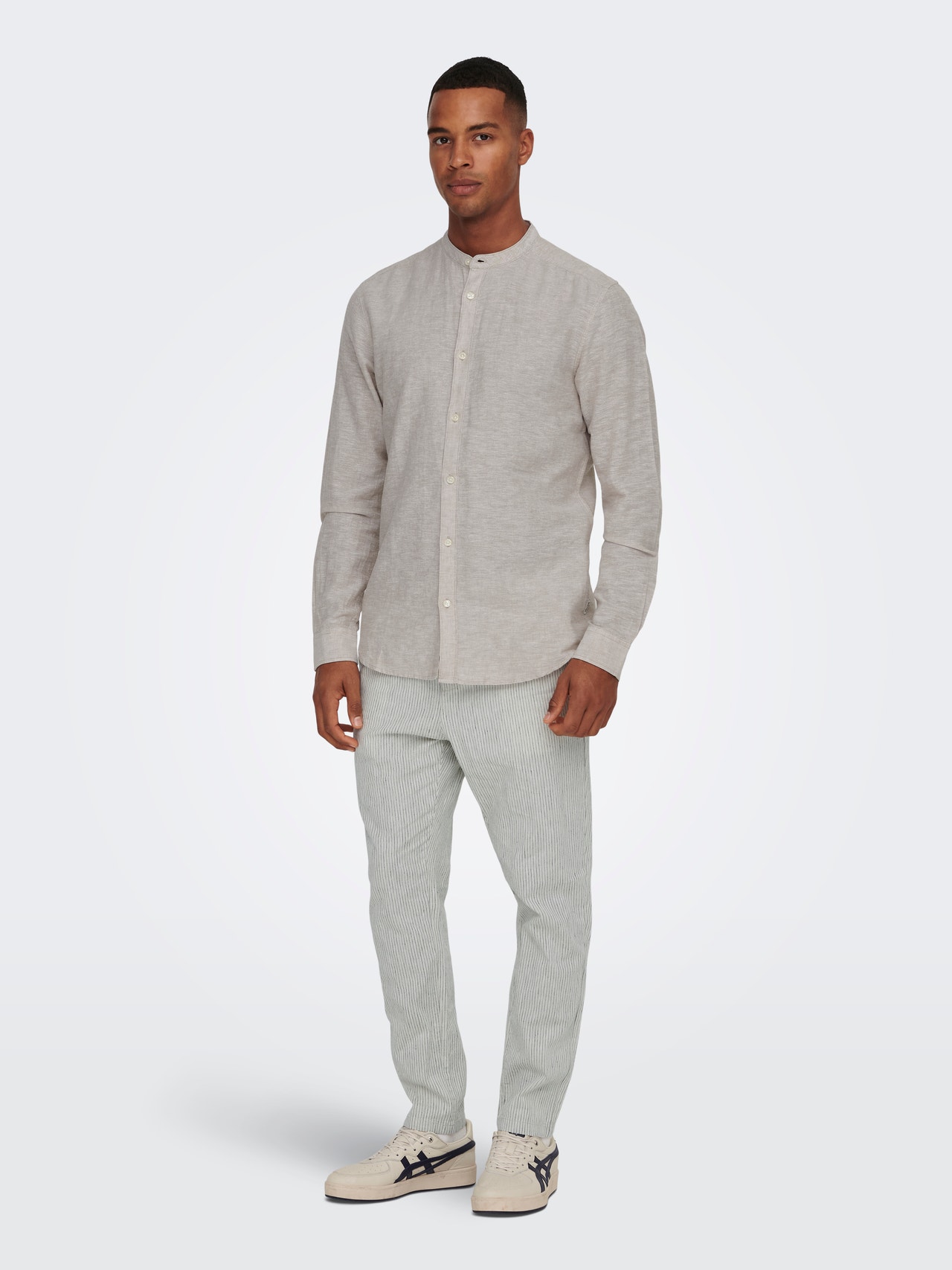 ONLY & SONS Tapered fit Mid rise Broeken -Moonstruck - 22024949