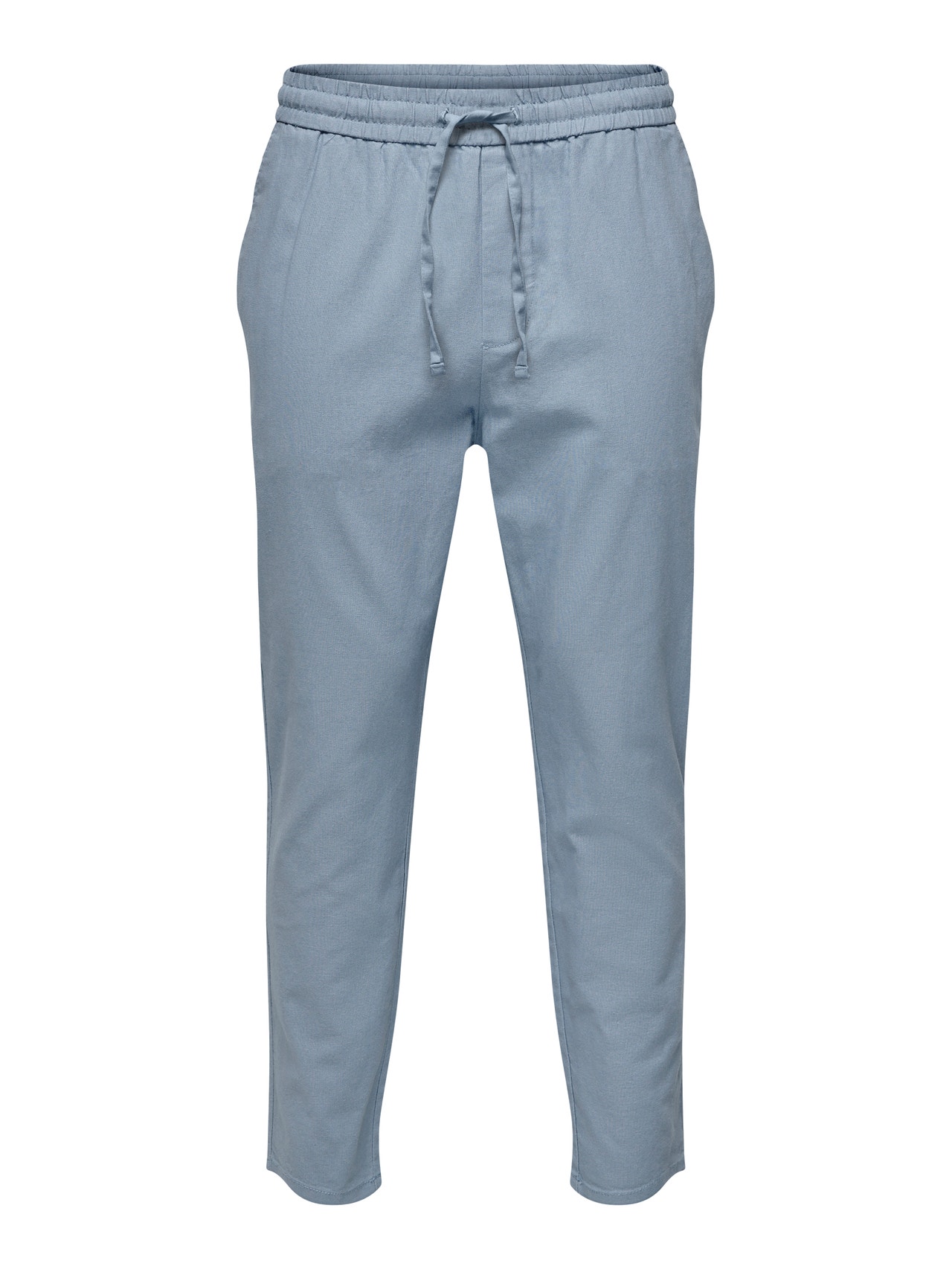ONLY & SONS Pantalons Tapered Fit Taille moyenne -Mountain Spring - 22024966