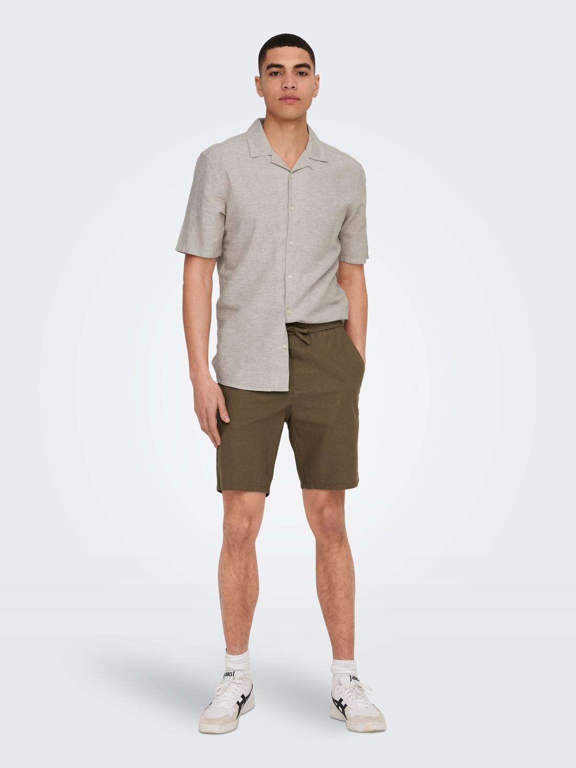 ONLY & SONS Shorts Corte loose -Teak - 22024967