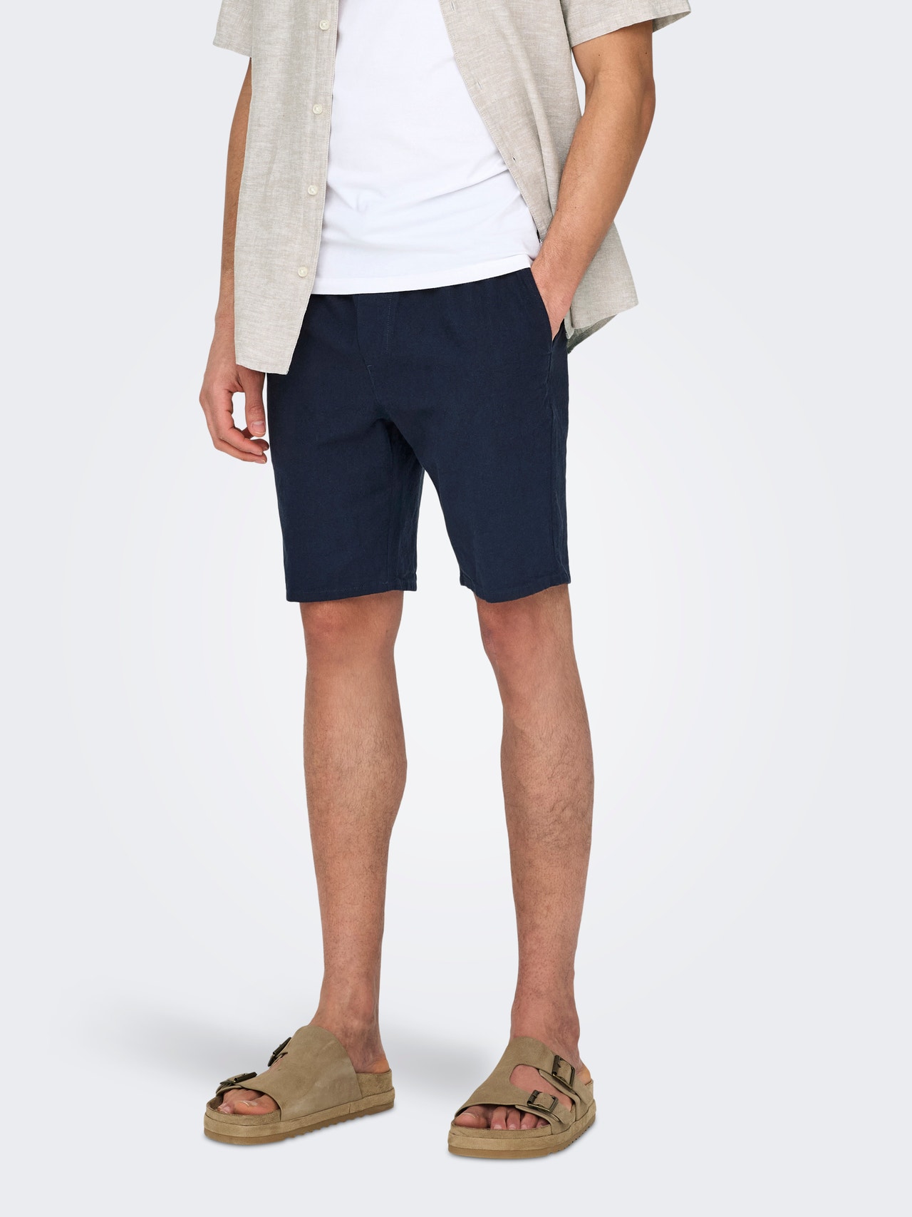 ONLY & SONS Loose Fit Shorts -Dark Navy - 22024967