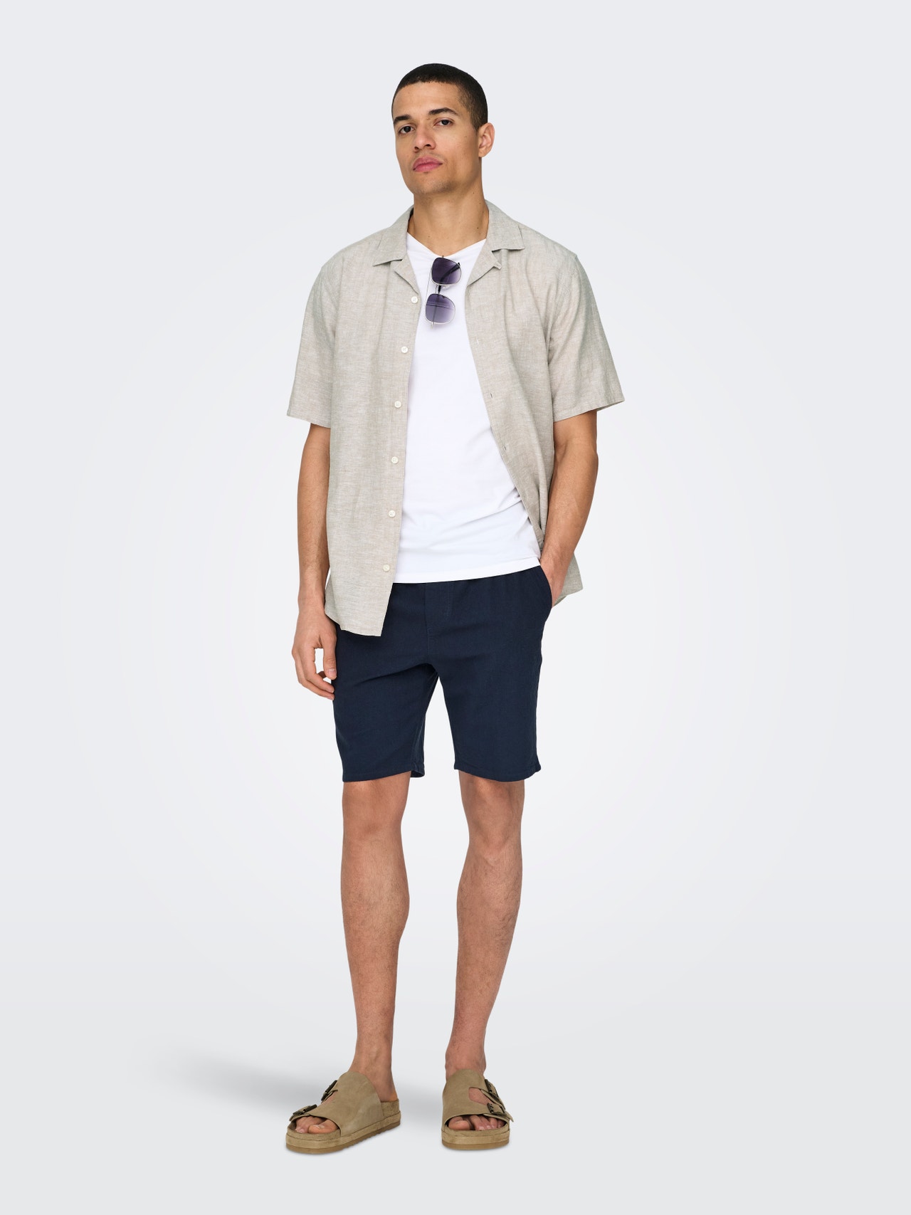 ONLY & SONS Loose Fit Shorts -Dark Navy - 22024967