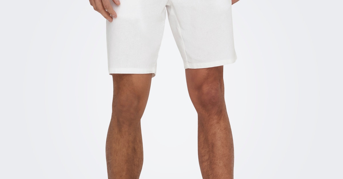 Produktbild von ONLY & SONS Herren ONSEDGE Carpenter Straight 0186 Shorts, Rubber, S