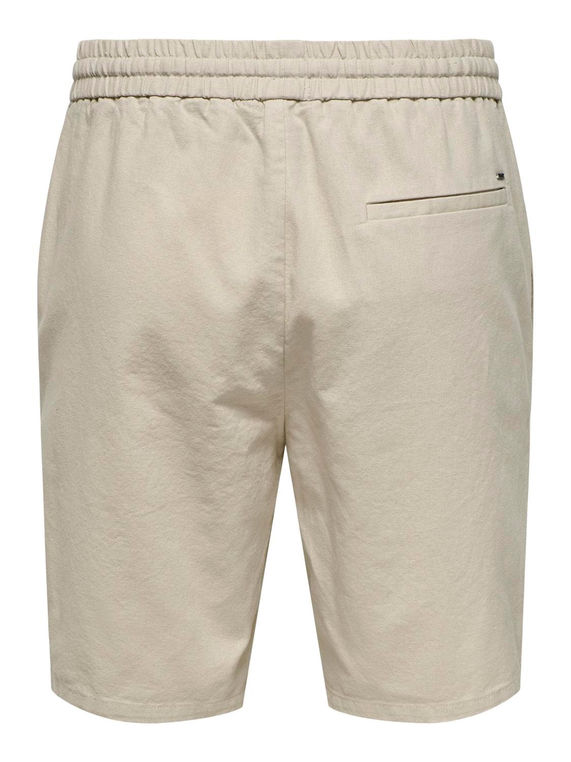 ONLY & SONS Loose fit Shorts -Silver Lining - 22024967