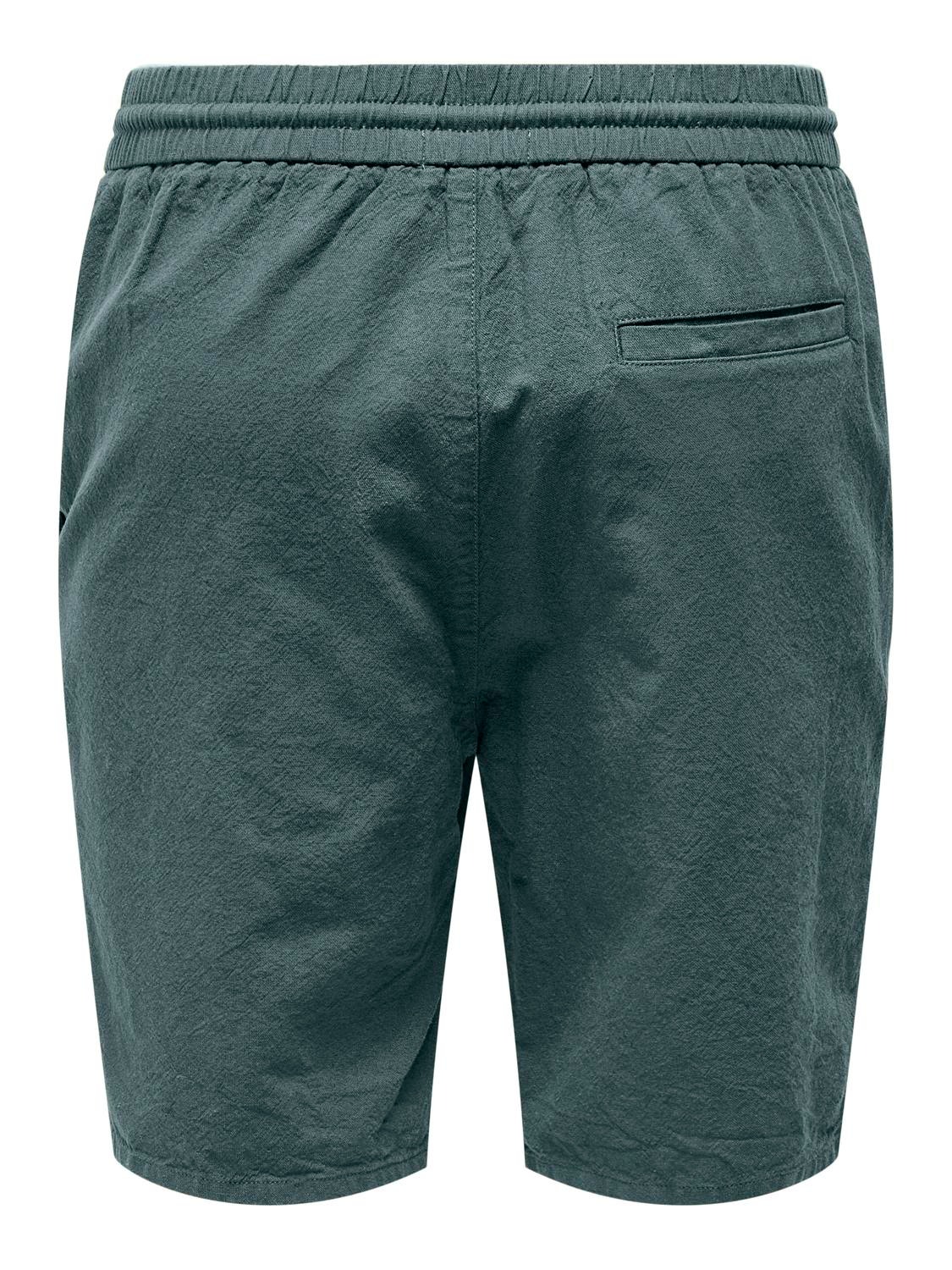 ONLY & SONS Lös passform Shorts -Balsam Green - 22024967