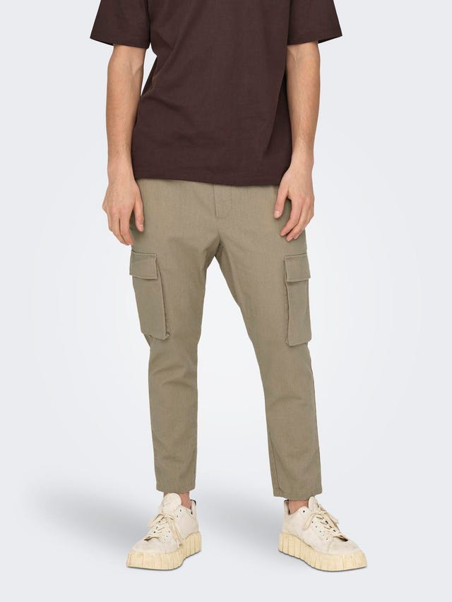 ONLY & SONS Tapered Fit Trousers - 22024998