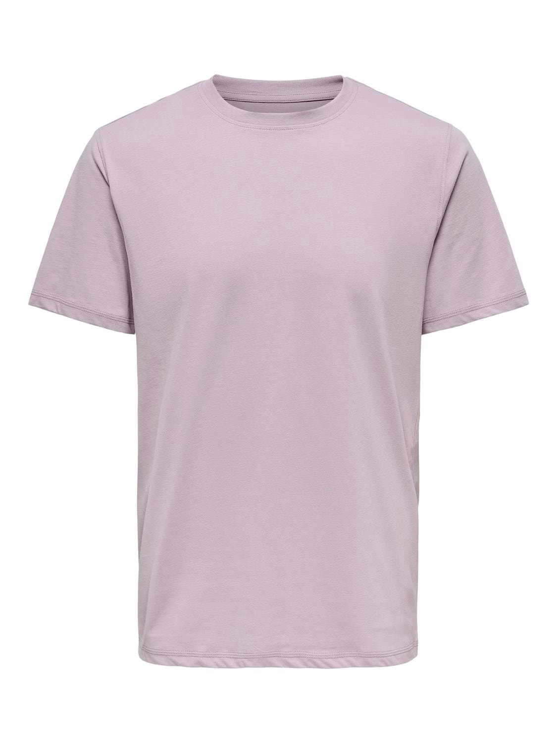 ONLY & SONS Regular Fit O-hals T-skjorte -Nirvana - 22025208