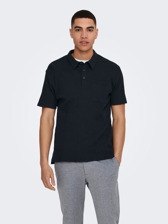 ONLY & SONS Polo med brystlomme - 22025276