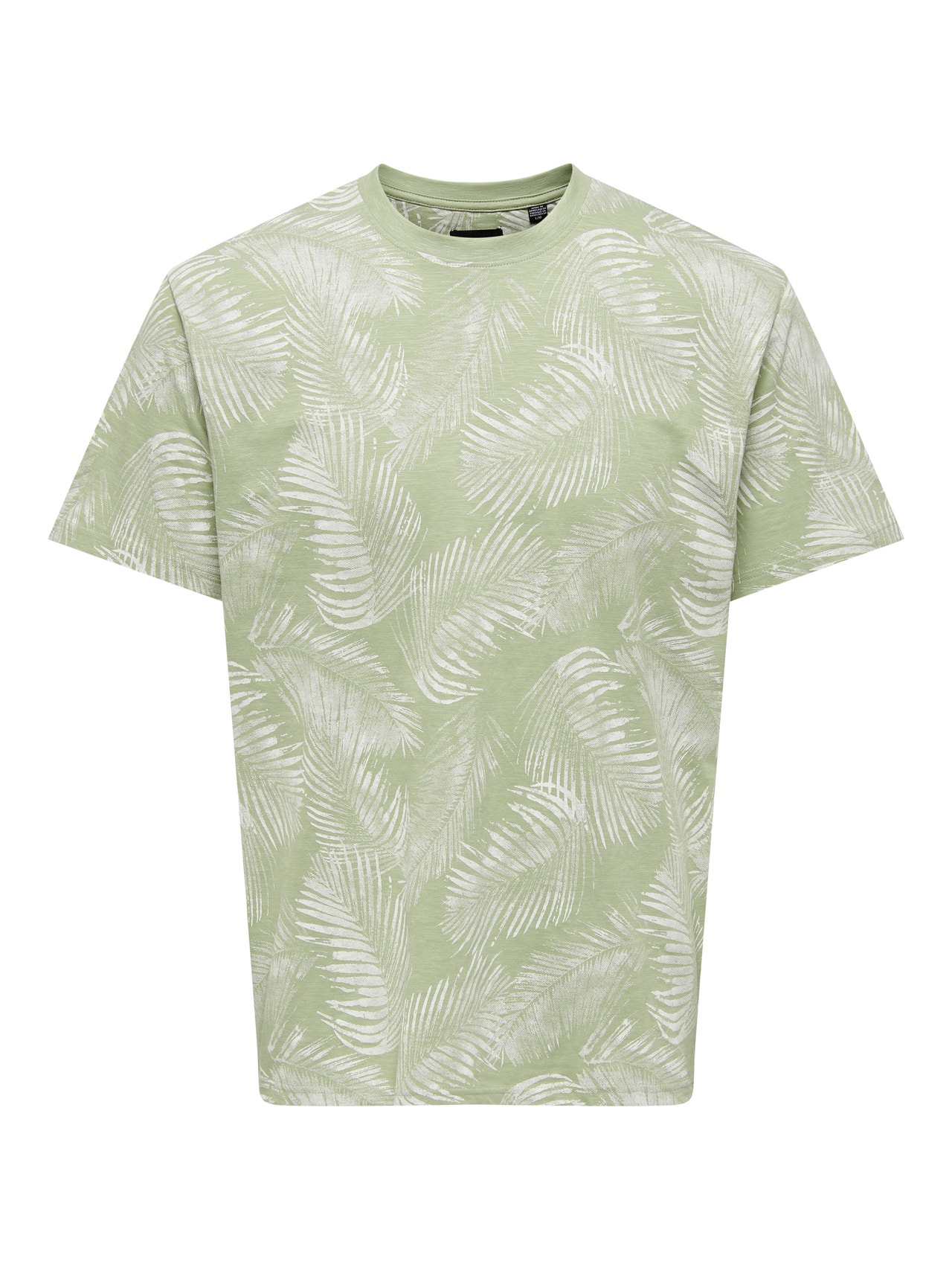 ONLY & SONS Normal geschnitten Rundhals T-Shirt -Swamp - 22025283