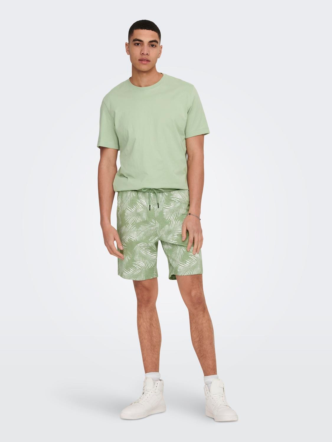 ONLY & SONS Regular Fit Shorts -Swamp - 22025285