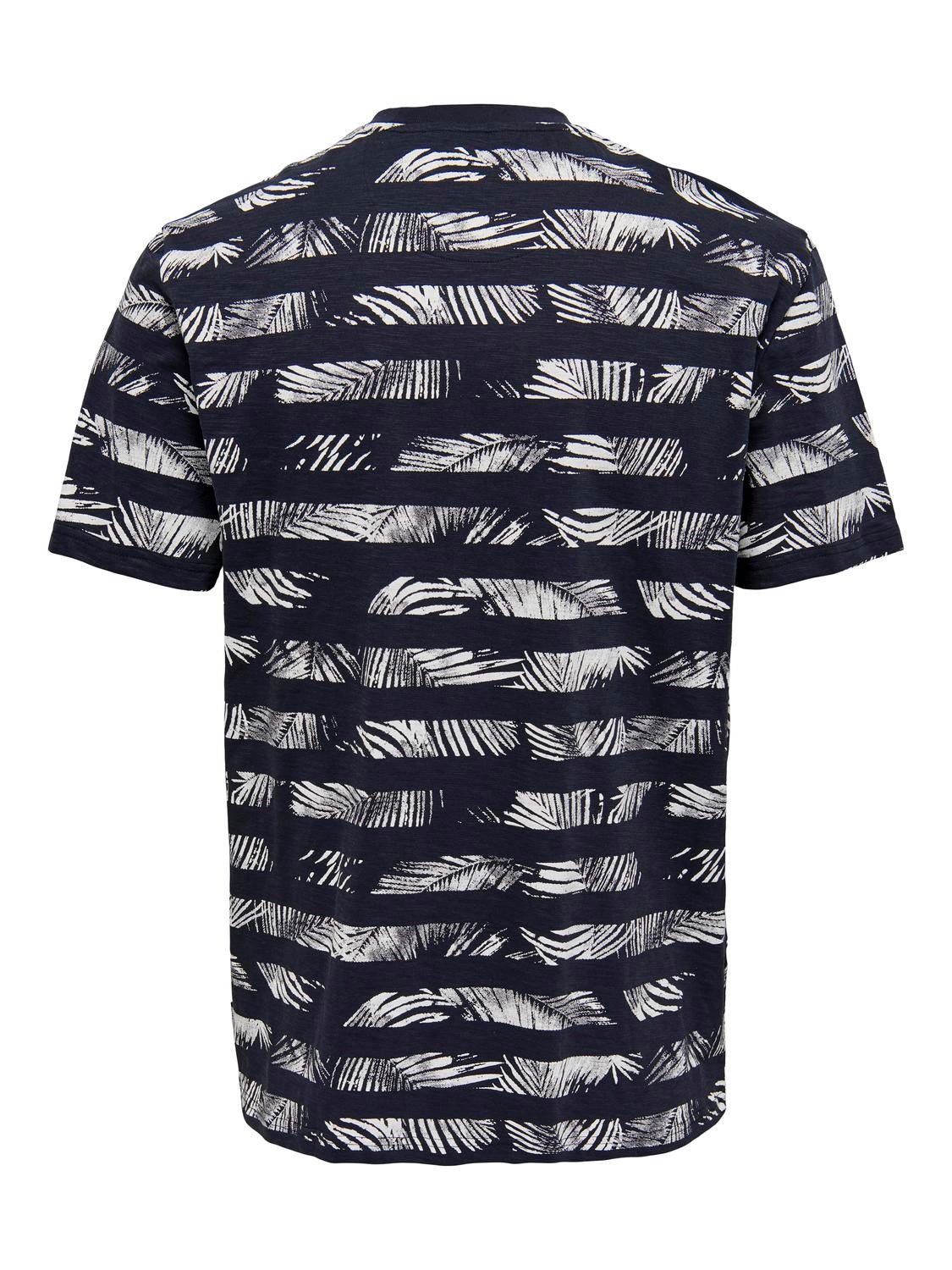 ONLY & SONS T-shirt Regular Fit Paricollo -Dark Navy - 22025287
